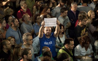 Greeks protest public broadcast closure