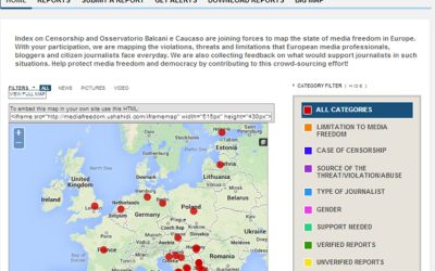 Mapping Media Freedom: Selected reports