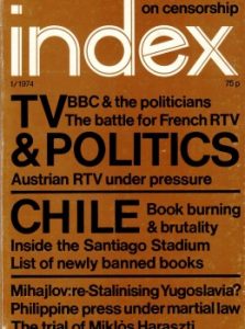 March 1974: TV, politics and Chile Index on Censorship magazine