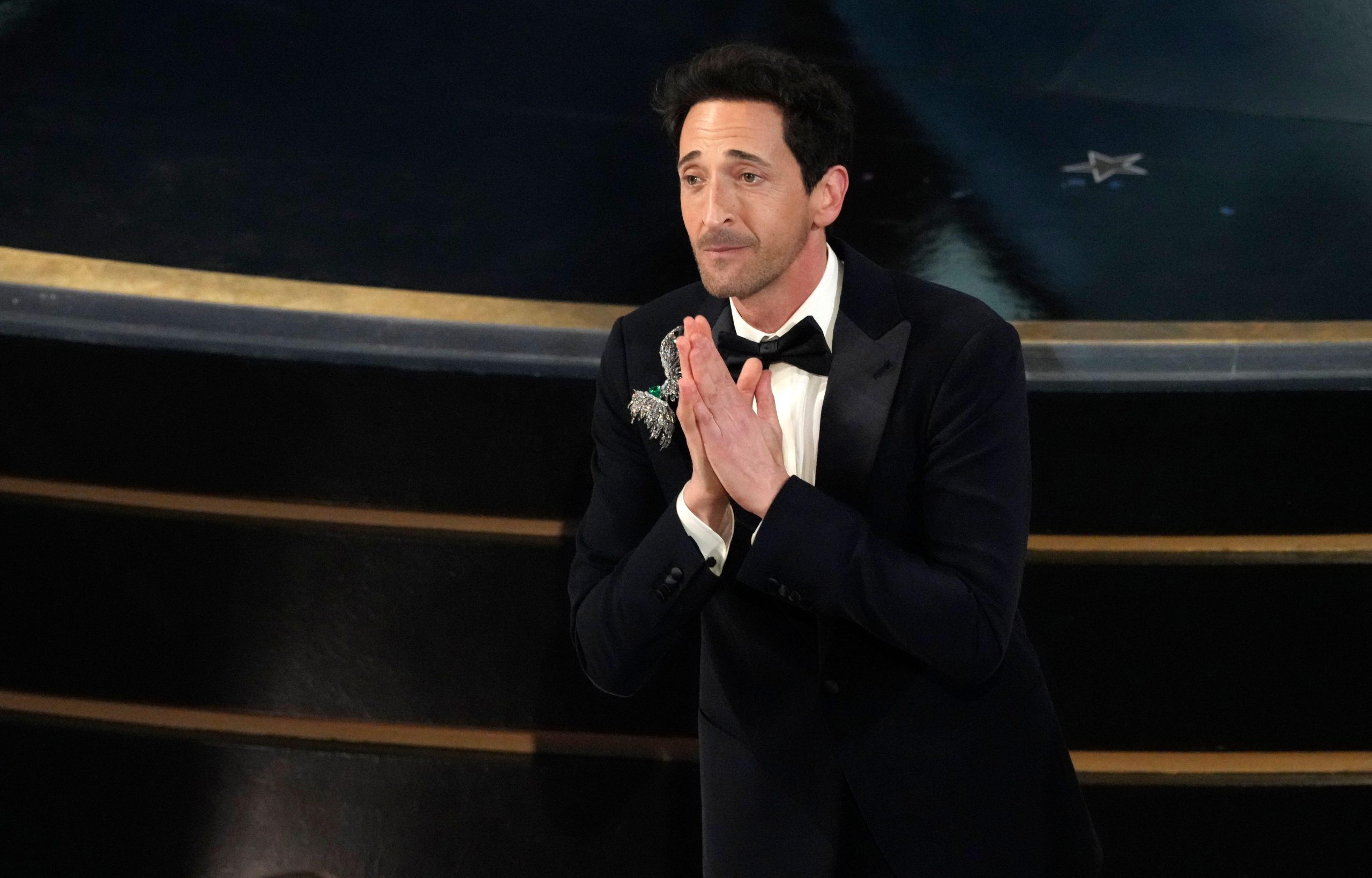 Adrien Brody at the Oscars